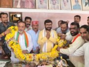 भाजपा पूर्व जिलाध्यक्ष विधायक पं रमेश दुबे जी के निवास पर पहुंचे प्रदेश संगठन महामंत्री हितानंद शर्मा जी