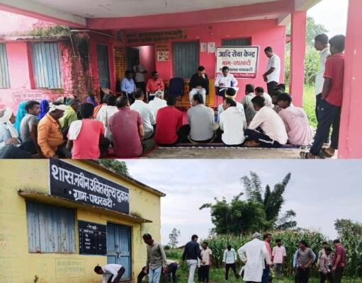 विकासखंड अमरवाड़ा के ग्रामों में एसडीएम श्री धुर्वे व ग्रामीणों ने किया विलेज एक्शन प्लान तैयार