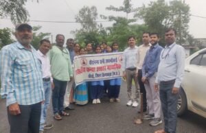 प्रधानमंत्री के जन्मदिन पर स्कूल इको क्लब ने 200 पौधों का किया रोपण