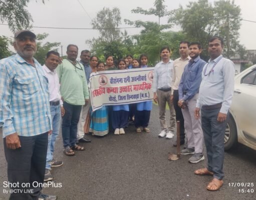 प्रधानमंत्री के जन्मदिन पर स्कूल इको क्लब ने 200 पौधों का किया रोपण