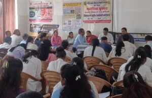 स्वस्थ नारी सशक्त परिवार अभियान अंतर्गत जांच में प्रगति लाने सीएचओ को दिए निर्देश