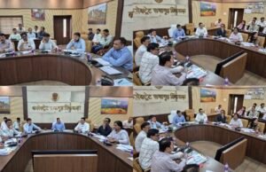 कलेक्टर श्री नारायन ने की समय सीमा प्रकरणों की समीक्षा