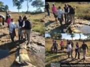 *जल संचय अभियान के तहत ग्राम पालादोन में ग्रामीणों ने रोका पानी*