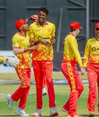 टी-20 वर्ल्डकप में जिम्बाब्वे ने ऑस्ट्रेलिया को हराया:23 रन से जीता मैच, कंगारुओं की पहली हार; मुजरबानी ने 4 विकेट झटके