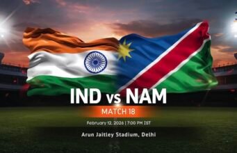 भारत का दूसरा मैच आज नामीबिया से:बीमार अभिषेक शर्मा को रिप्लेस कर सकते हैं सैमसन, जसप्रीत बुमराह भी वापसी करेंगे