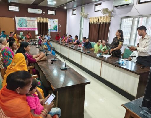 चौरई नगर पालिका सभागृह में ‘नारी शक्ति वंदन’ कार्यक्रम का आयोजन