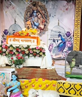 सुदामा-कृष्ण मिलन प्रसंग सुन भाव-विभोर हुए श्रद्धालु