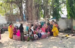 बट सावित्री के व्रत पर महिलाओं ने की सामूहिक पूजा, पति की दीर्घायु की कामना