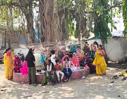 बट सावित्री के व्रत पर महिलाओं ने की सामूहिक पूजा, पति की दीर्घायु की कामना