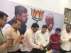 वरिष्ठ पत्रकार श्याम चौरसिया का जन्मदिन सांसद कार्यालय में हर्षोल्लास के साथ मनाया