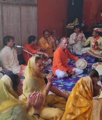 राम नाम की गूंज से भक्तिमय हुआ जोड़ा हनुमान मंदिर, सोमवती अमावस्या पर अखंड संकीर्तन का आयोजन